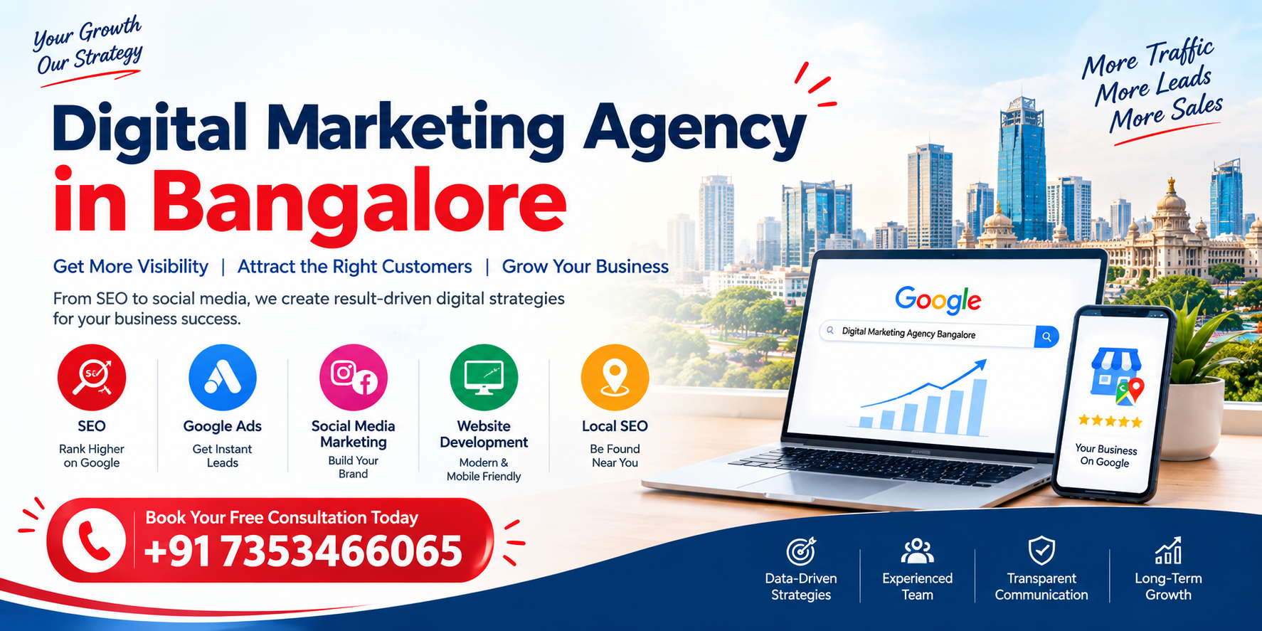 Digital Marketing Agency in Bangalore offering SEO and online marketing services